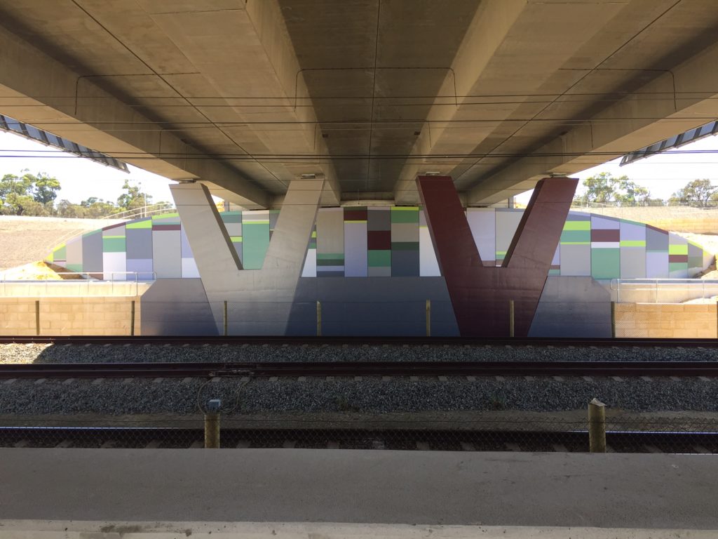 Mitchell Freeway - Neerabup Bridge Artwork - Anti Graffiti Paint