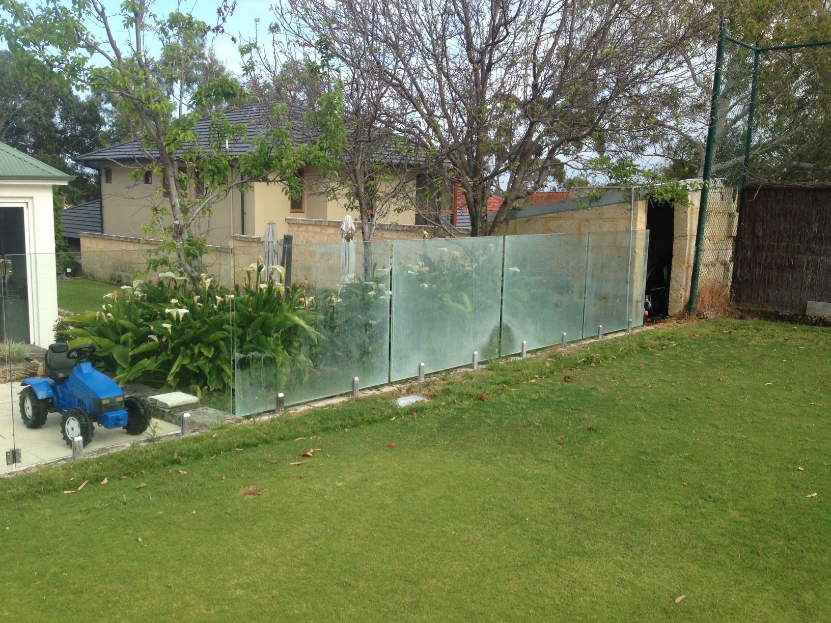 Pool Fence Restoration & Protection – Reticulation Damaged